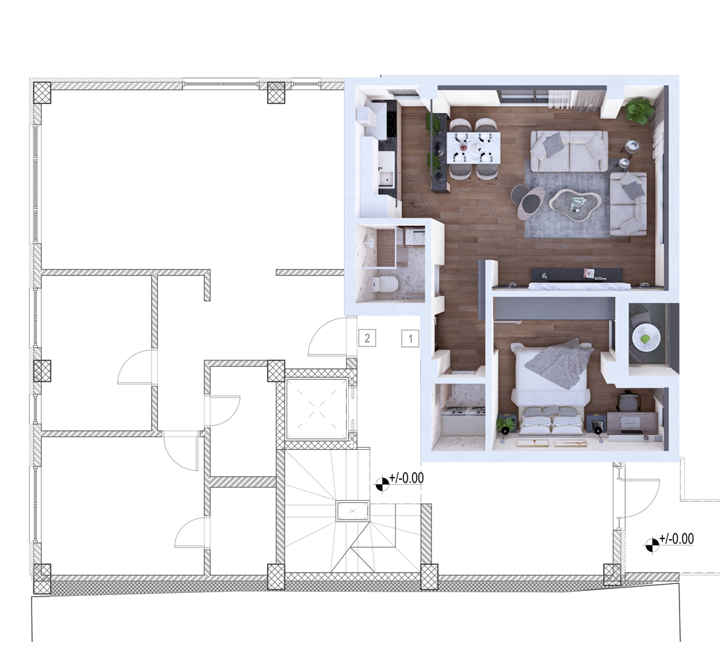 Two-room Apartment 1